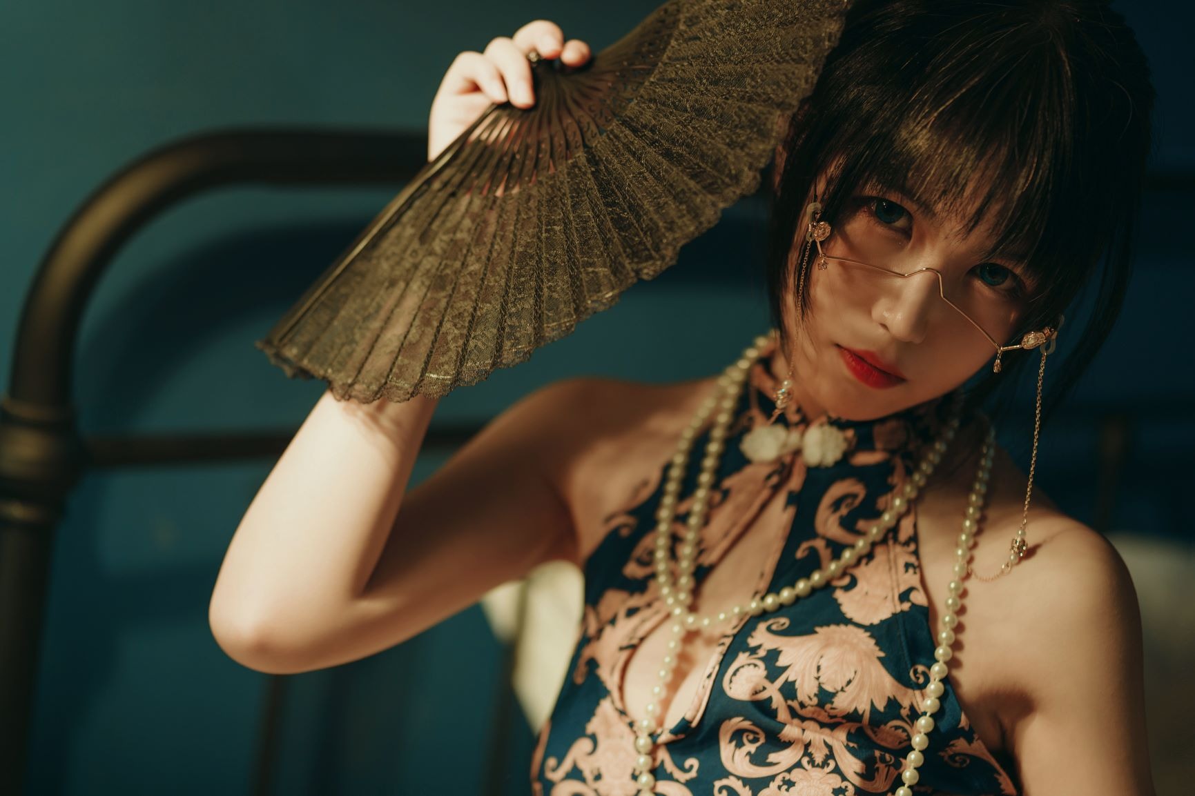图片[1]-逐月 – NO.016 Su  短旗袍 [37P]-XikXak